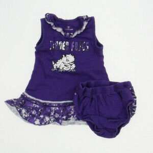 Colosseum Girls Purple | White Dress size: 3-6 Months
